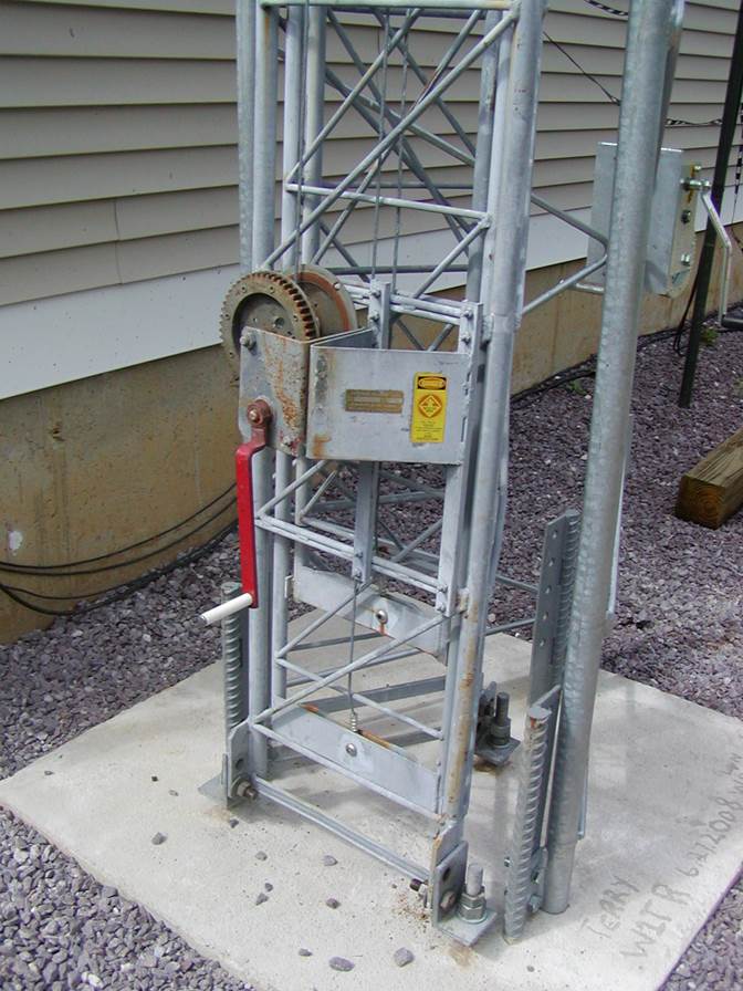 VHF Tower Electric Winch